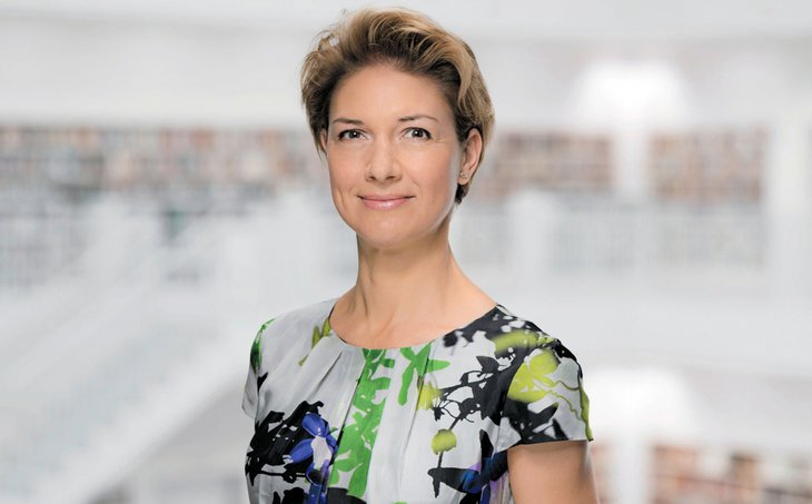 Porträtfoto Bürgermeisterin Dr. Alexandra Sußmann Foto Hagen Schmitt, Rechte LHS